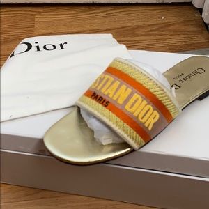 Christian Dior slides